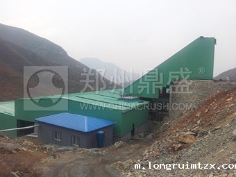 河北省保定市石灰石生产线